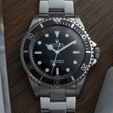 1970 Rolex 5513 Submariner Stainless Steel - Serviced!
