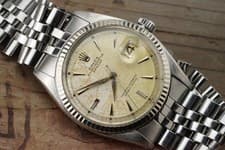 Rare 7777 Serial c1961 Serviced ROLEX Vintage DateJust 1601 36mm cal.1560 #1559