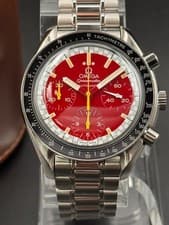 Omega Speedmaster Michael Schumacher Red Dial **Impressive Classic!** 3510.61
