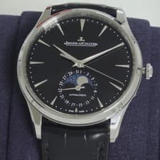 2023 Jaeger LeCoultre Master Stainless Steel Ultra-Thin Moon phase Q1368471 B& P