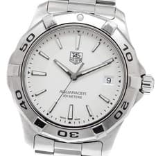 TAG HEUER WAP1111 Aquaracer Date Quartz Men's Watch From Japan G0419