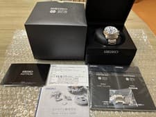SEIKO SBXC047 5X53 0AJ0 Watch World Time Solar Authentic Stainless Steel