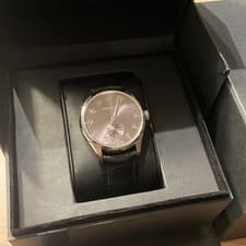 Hamilton Jazzmaster Thinline Petite Second Watch Grey Black Stainless Steel