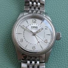 ORIS BIG CROWN Pointer Date 40mm AUTOMATIC Watch 01 754 7679 4031-07 .57