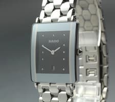 [NEAR MINT] Rado 160.0486.3 Integral Diastar Silver Qz Unisex Watch From  JAPAN