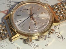 Silvana Chronograph Landeron 149 mens vintage chronograph watch MONTAL bracelet