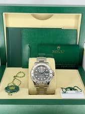 Rolex Yacht-Master Dark Rhodium Dial on Oyster 126622 Complete 2023