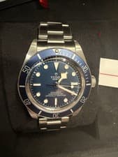 TUDOR Black Bay 58 Blue Dial Diver Wristwatch Stainless Steel with Box & Papers