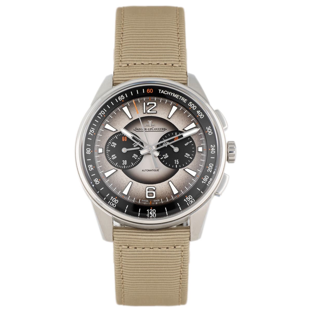 Jaeger-LeCoultre Polaris Chronograph Stainless Steel Gray 42mm Q9028431 Full Set