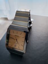 RADO Diastar Quartz Watch Gold/Silver Not Working