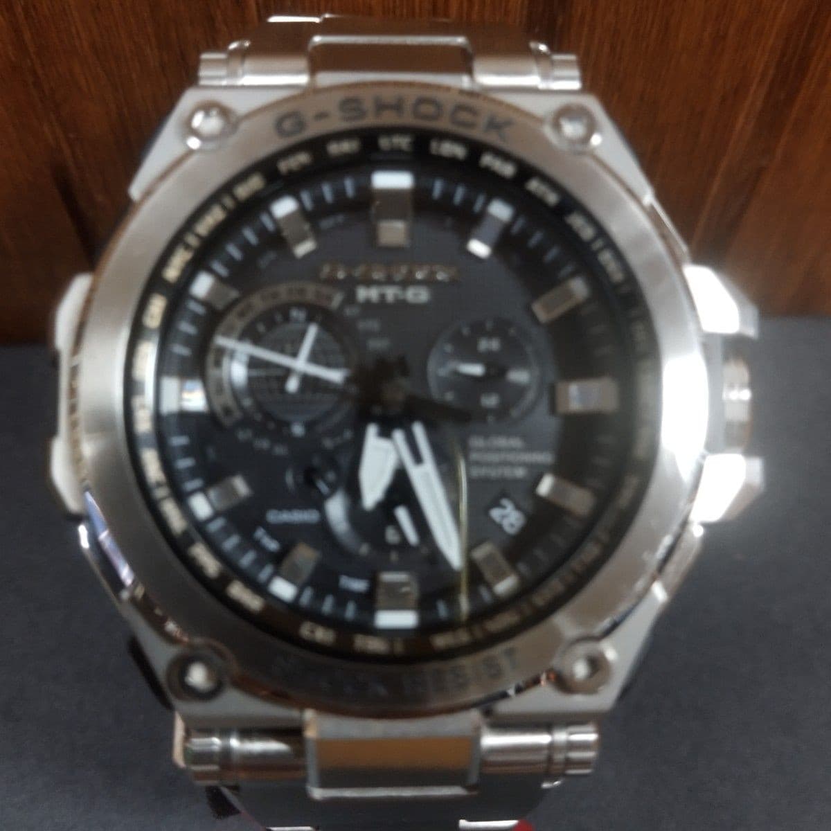 CASIO G SHOCK MTG-S1000D Silver Radio Solar Mens Watch 20Bar Japan Series