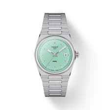 Tissot PRX Light Green Dial Stainless Steel 35mm Unisex Watch T1372101109100