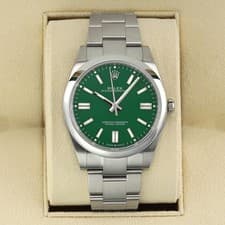 Rolex Oyster Perpetual 41mm 124300 Green