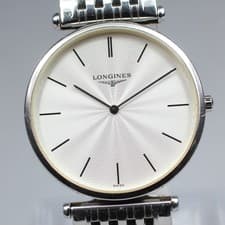 [Near Mint] Longines Grand Classic L4.709.4 Textured Dial Quartz Men's Watch