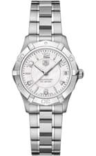 TAG Heuer Aquaracer WAF1311.BA0817 White Mother of Pearl Women's 32MM Watch