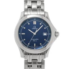 Omega Seamaster 120 2511.80 Blue Dial Stainless Steel Quartz 36mm Mens #W2859