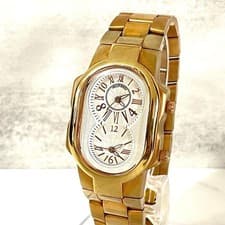 Philip Stein Dual Time Wristwatch Working