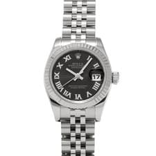 ROLEX Datejust 179174 Black sunbeam WATCH 716164