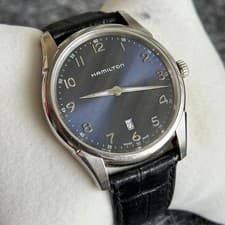 Hamilton Jazzmaster Men’s Watch Silver Quartz 24mm Used