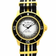 Blancpain Swatch Fifty Fathoms Pacific Ocean SO35P100 Bioceramic Unused