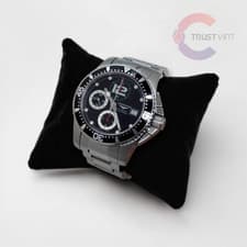 Longines HydroConquest L3.644.4 Men's 41mm Black Dial Automatic Watch Working