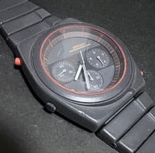 Vintage Seiko Giugiaro 7A28-7A00 Quartz Chronograph Men's Watch Rare from Japan