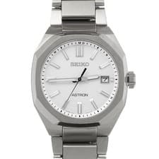 SEIKO Astron Nexstar SBXY081 White Dial Titanium Solar 39.6mm Mens Watch #W3161