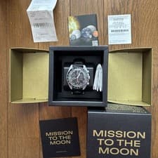 OMEGA × Swatch Mission to the Moon Watch Unused Swiss Bioceramic MoonSwatch