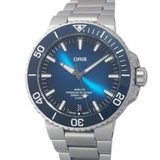 Oris Aquis Date Ref. 01 400 7763 4135 Blue Dial 43mm Automatic 300M Men's watch