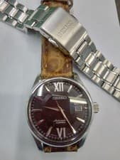 Seiko Presage Cal.6R15 Date Stainless Steel 23 Jewels Automatic Mens Watch Auth