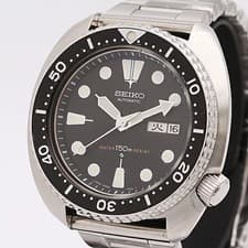 Seiko 3rd Diver Watch Automatic Day Date 150m Silver Men's Vintage Classic