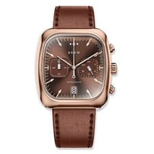 Brew Watch Co. Retrograph Espresso RG-RTRO Quartz Rose Gold/Brown New - Fast!!