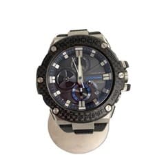 CASIO Solar watch G-SHOCK Analog Rubber BLK BLK SS