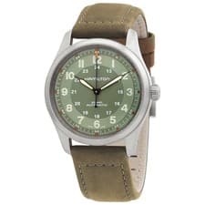 Hamilton Khaki Field Automatic Green Dial Unisex Watch H70205860