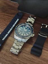Seiko Prospex SRPJ93 PADI  “KING” Samurai  W/ Extra MiLTAT Bracelet AND Strap