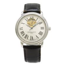 Frederique Constant Heart Beat Automatic Men's Watch Silver Dial