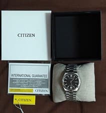 Citizen TSUYOSA NJ0150-81E Automatic Black Dial Integrated Bracelet Watch