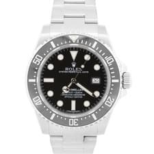 2017 PAPERS Rolex Sea-Dweller 4000 BLACK 40mm Ceramic Steel SD4K 116600 BOX