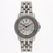 TISSOT T19.1.583.1 Seastar Silver Dial Stainless Steel Automatic Men's Watch