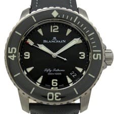 BLANCPAIN Blancpain Fifty Fathoms 5015-12B30-B52A Men's Used Watch #41114