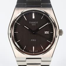 Tissot PRX T137.410.11.051.00 Black Dial Quartz 40mm Sapphire Watch NEW