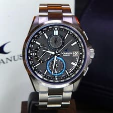 CASIO OCEANUS Classic Line OCW-T2600-1AJF Tough Solar Radio Titanium Full Set
