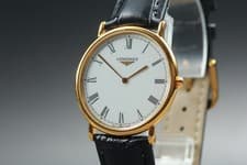 [Near MINT] Longines Grand Classic L4.620.2 34mm White Dial Quartz Men's Watch