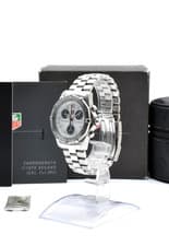 TAG HEUER Professional 2000 CK1111 Quartz Men's Watch Chronograph Date White