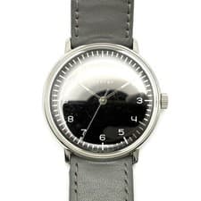 Junghans Max Bill 027.3702 Hand-Wound Watch Black Dial 34mm
