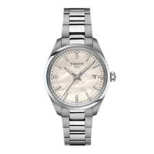 New Tissot Ladies PR 100 Quartz 34mm Mother Of Pearl Dial T1502101111600 A.D.