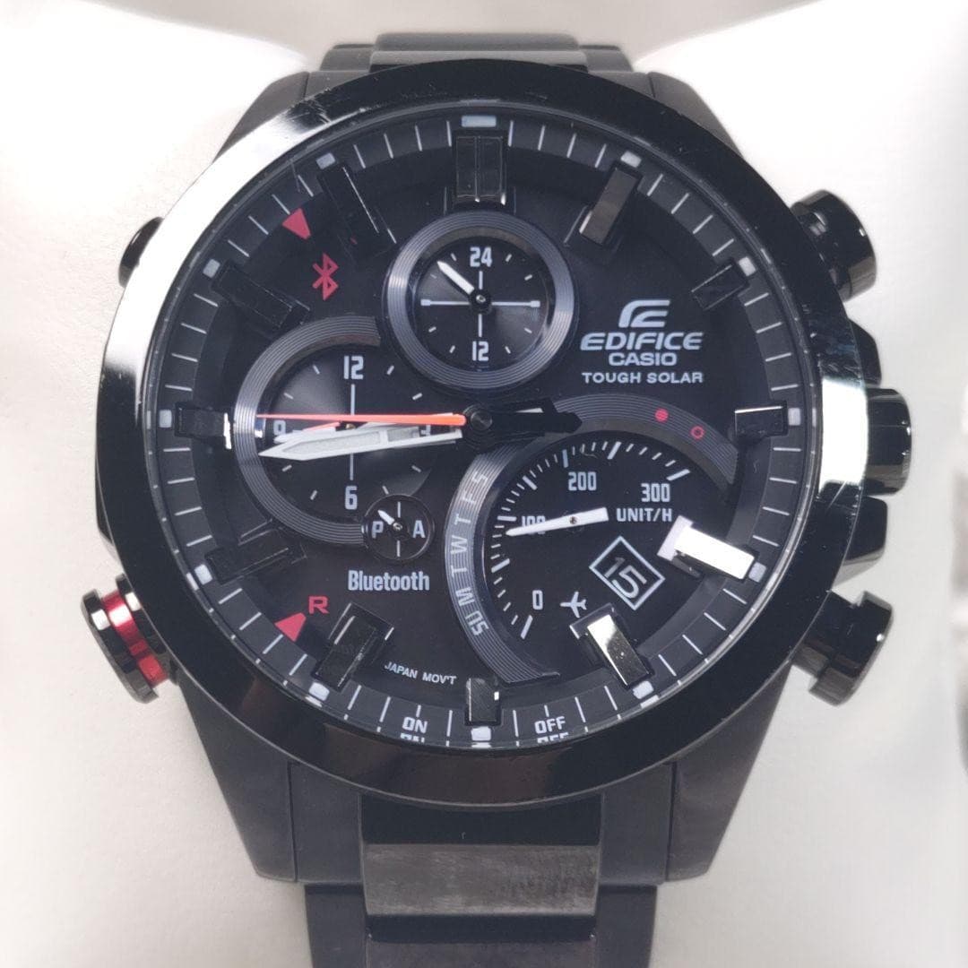 Casio Edifice EQB 500 Solar Bluetooth Wristwatch 48mm with box wrist 18cm