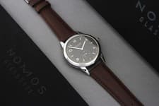NOMOS Club Automatic Date 774 Steel 41.5mm New Strap Box Papers 6-Month Warranty