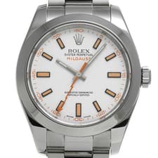 ROLEX Milgauss 116400 Random Serial White Men's Stainless Steel Automatic #W883