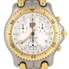 Authentic [Unserviced - Value Price] TAG Heuer Cell Chronograph Two-Tone S35...